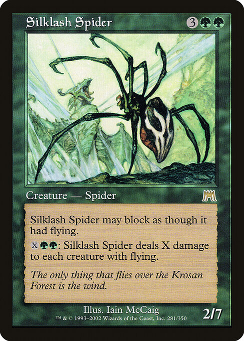 Silklash Spider card art