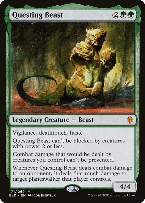 Questing Beast card art