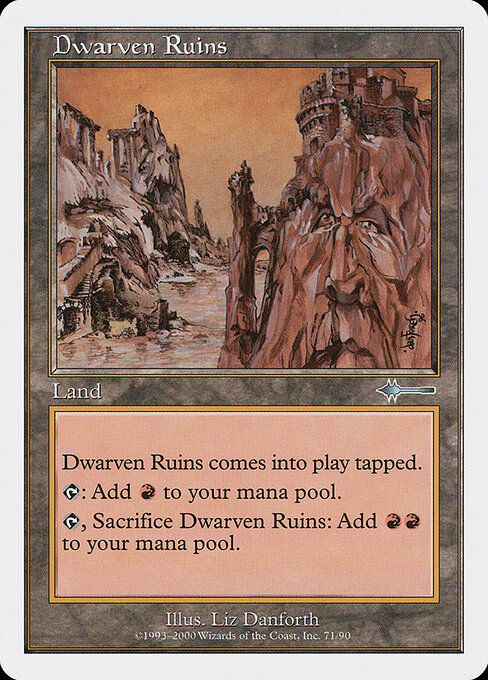 Dwarven Ruins card art