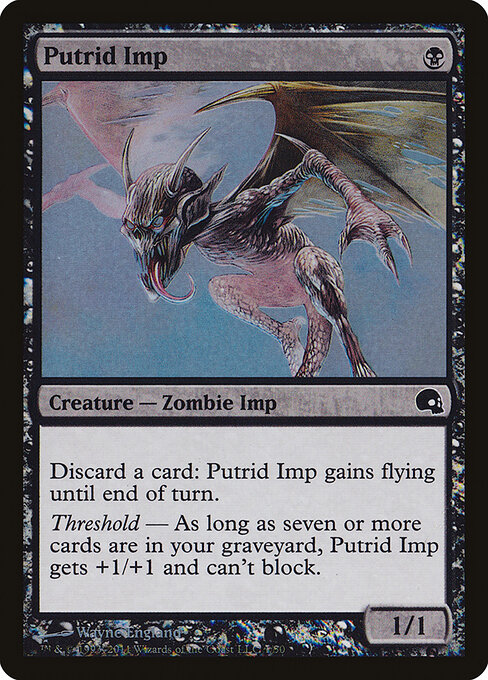 Putrid Imp card art