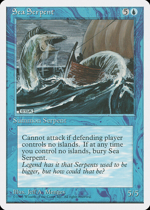 Sea Serpent card art