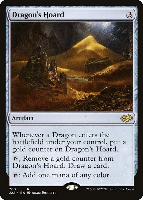 Dragon's Hoard card art