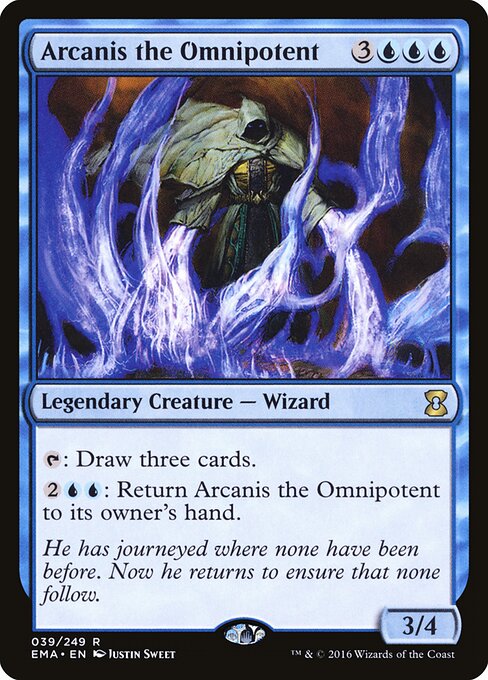 Arcanis the Omnipotent card art