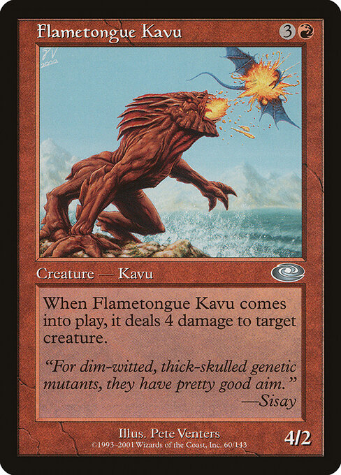 Flametongue Kavu card art