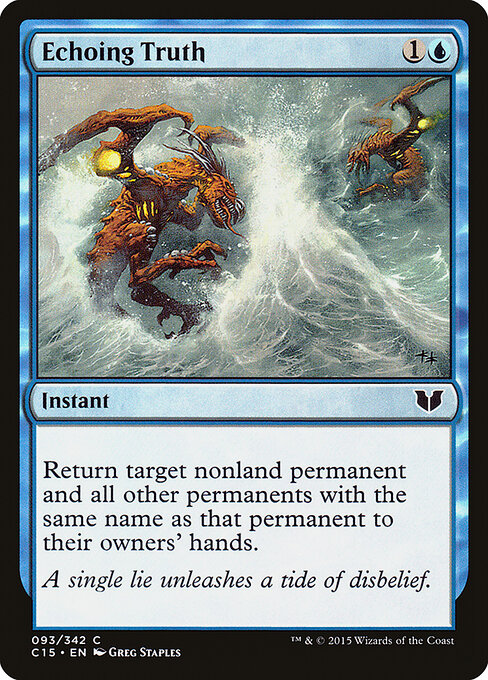 Echoing Truth card art