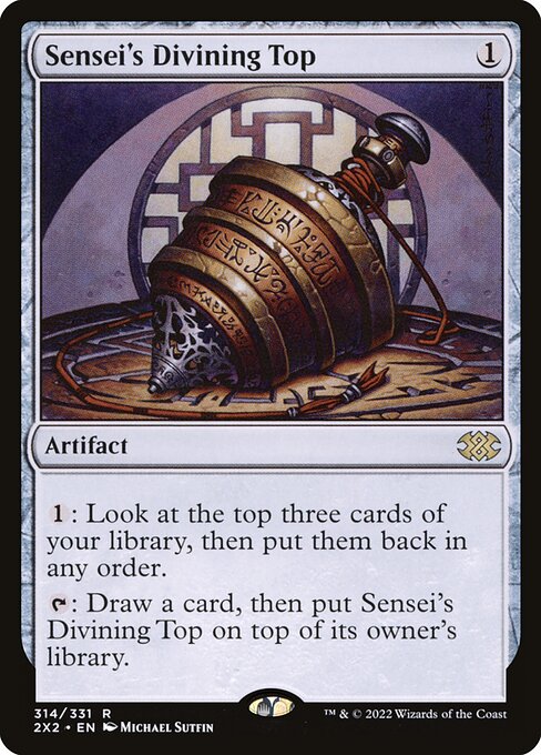 Sensei's Divining Top card art