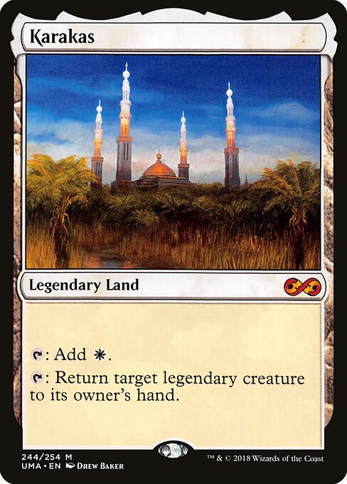 Karakas card art