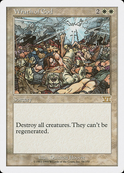Wrath of God card art