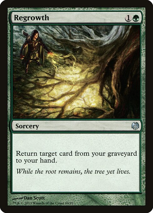 Regrowth card art