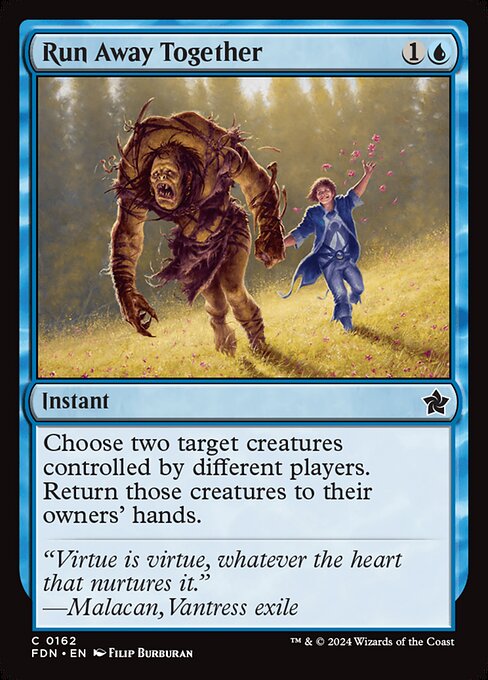 Run Away Together card art