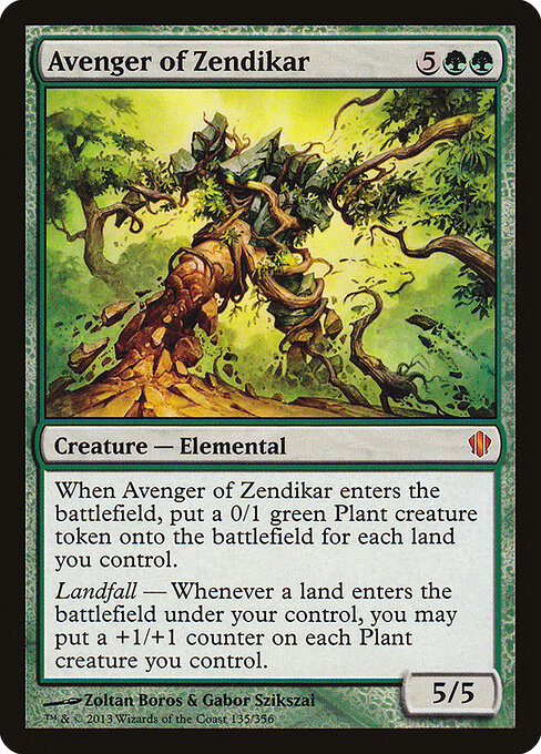 Avenger of Zendikar card art