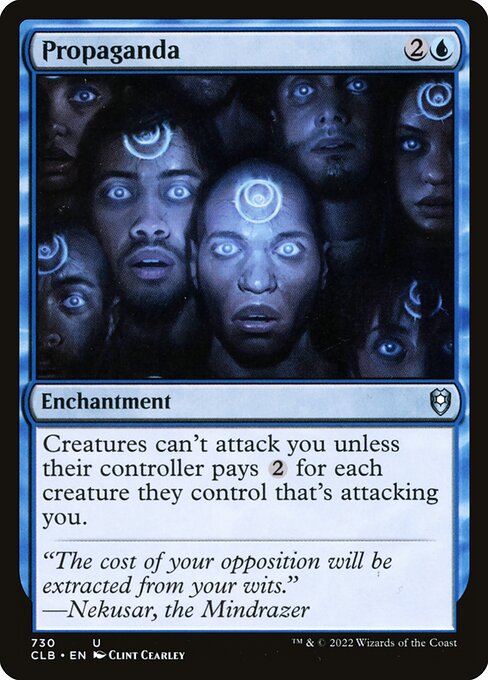 Propaganda card art