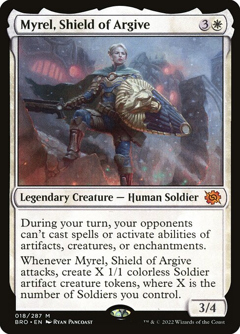 Myrel, Shield of Argive card art