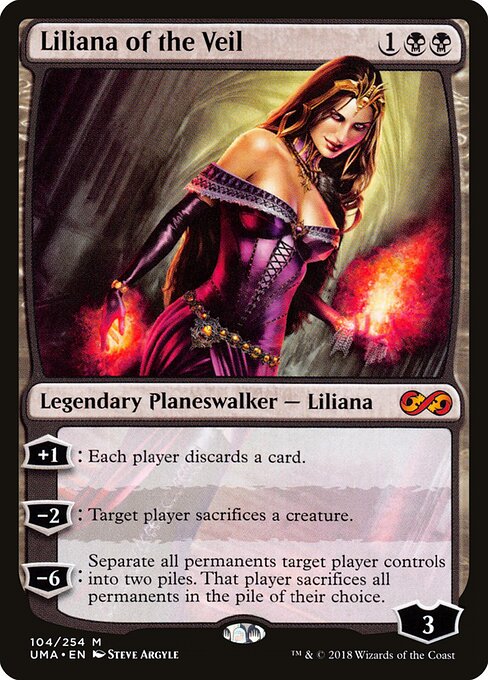 Liliana of the Veil card art