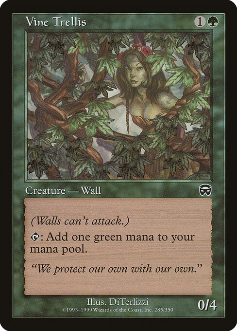 Vine Trellis card art