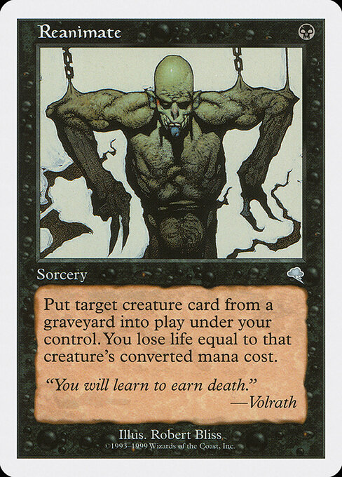 Reanimate card art
