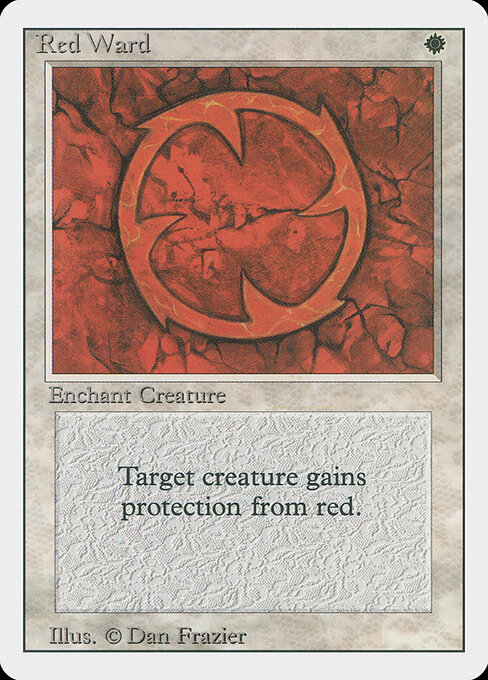 Red Ward card art