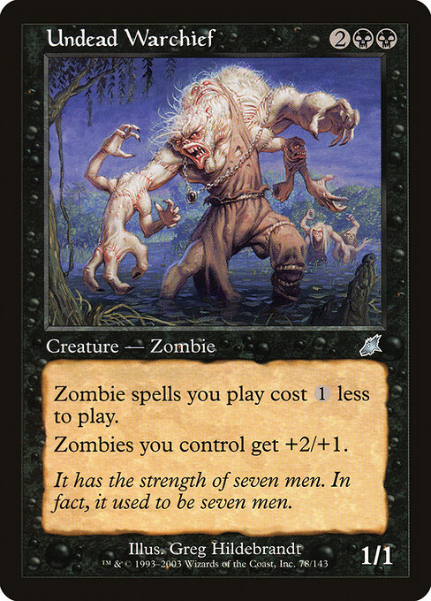Undead Warchief card art