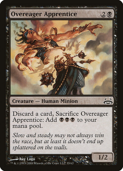 Overeager Apprentice card art