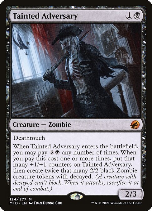 Tainted Adversary card art