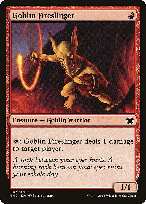 Goblin Fireslinger card art