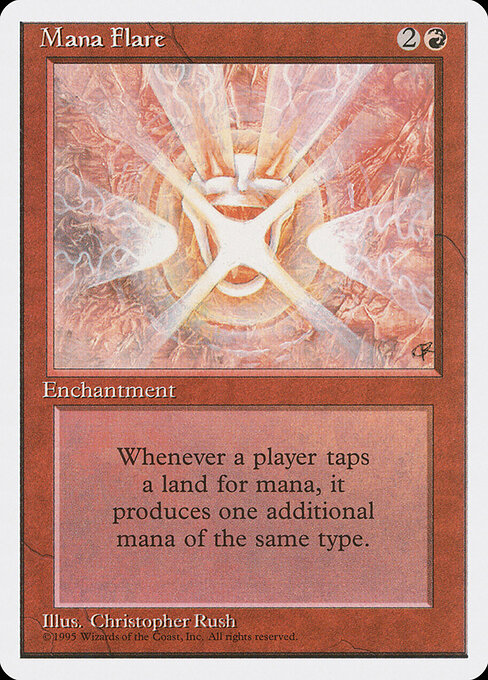 Mana Flare card art