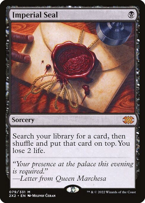 Imperial Seal card art