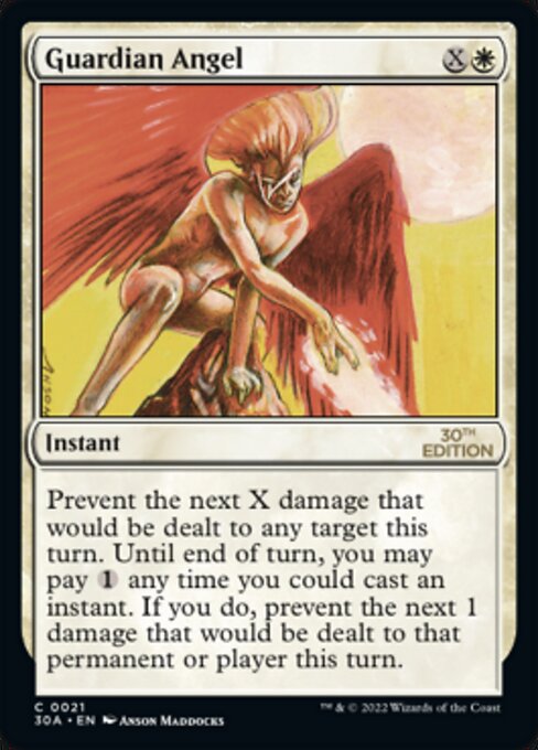 Guardian Angel card art