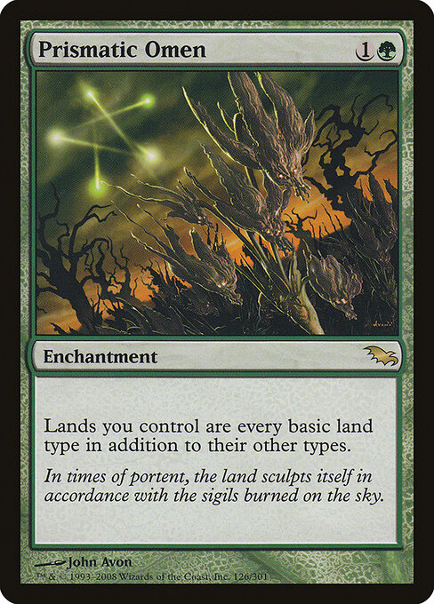 Prismatic Omen card art