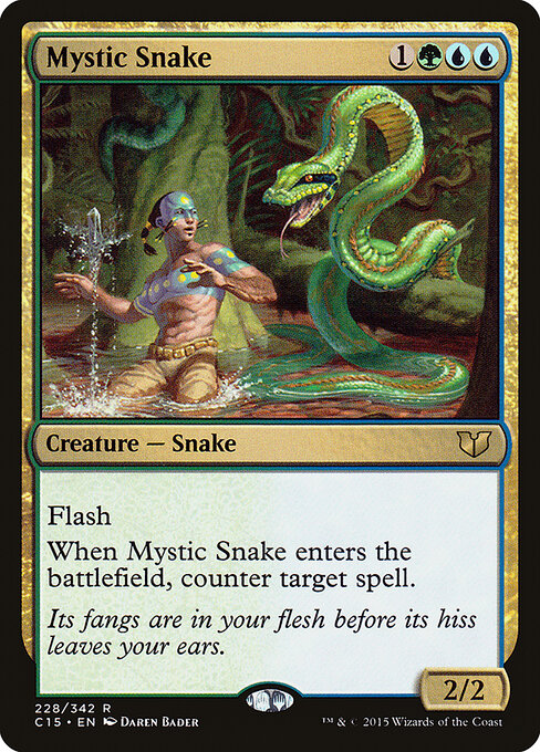 Mystic Snake card art