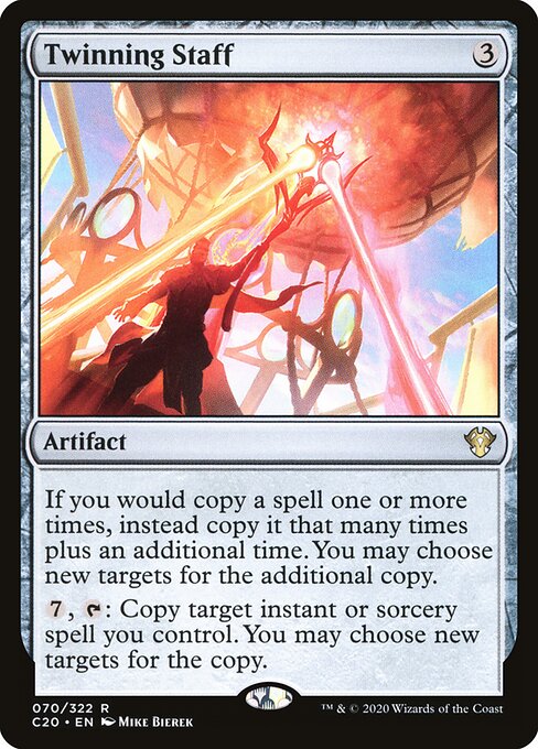 Twinning Staff card art