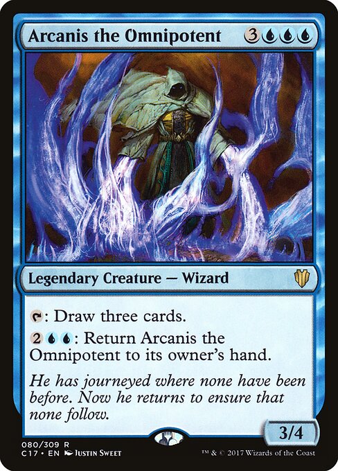 Arcanis the Omnipotent card art