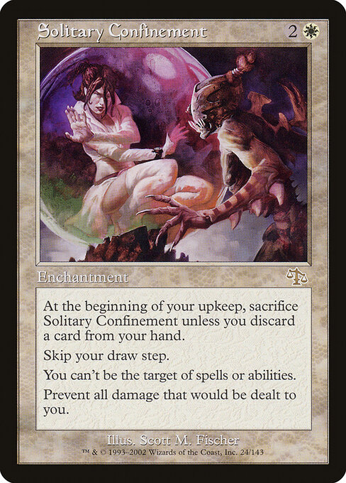 Solitary Confinement card art