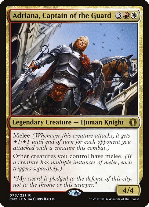 Adriana, Captain of the Guard card art