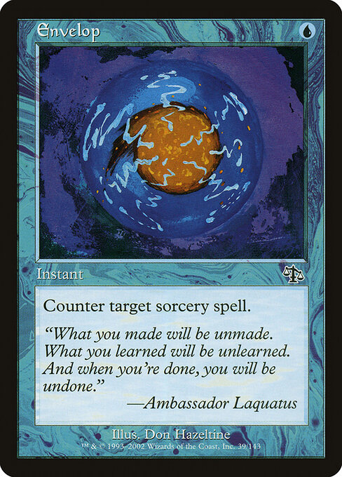 Envelop card art