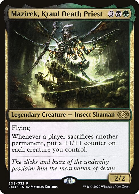 Mazirek, Kraul Death Priest card art