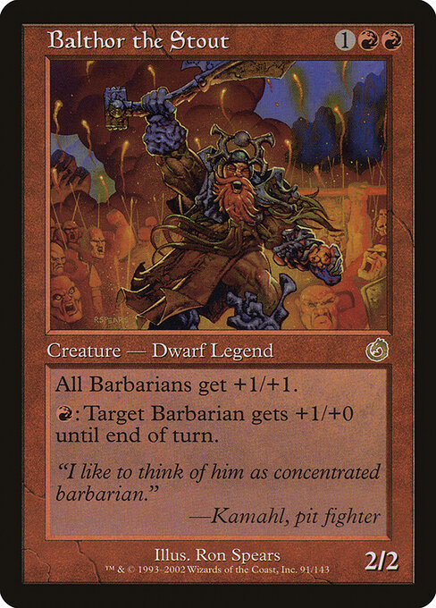 Balthor the Stout card art