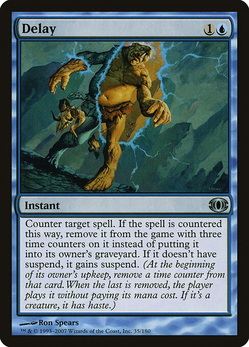 Delay card art