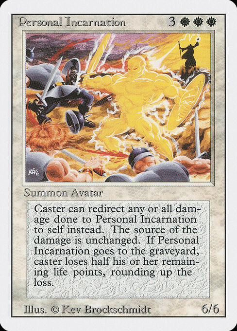 Personal Incarnation card art