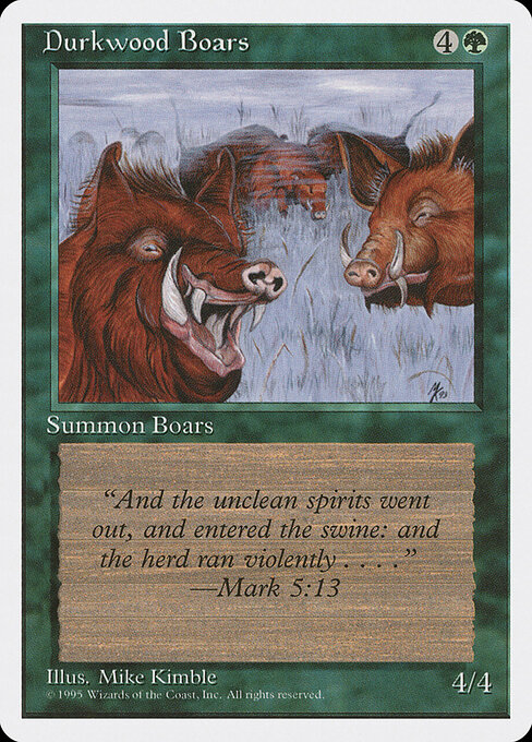 Durkwood Boars card art