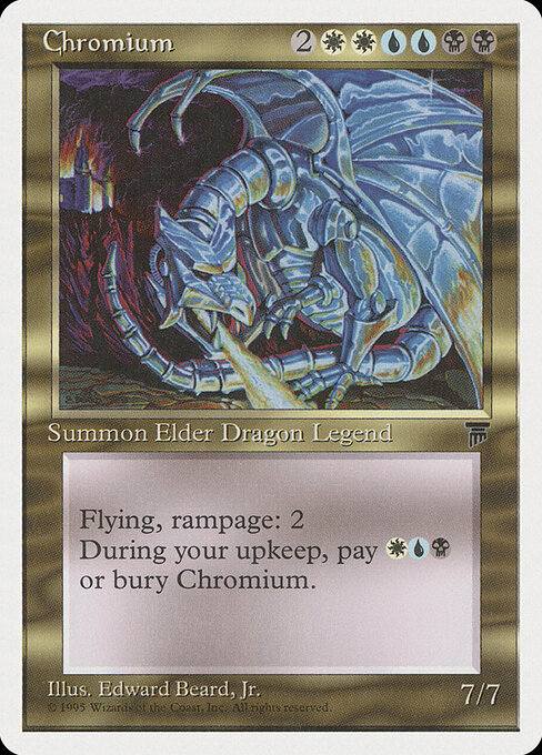 Chromium card art