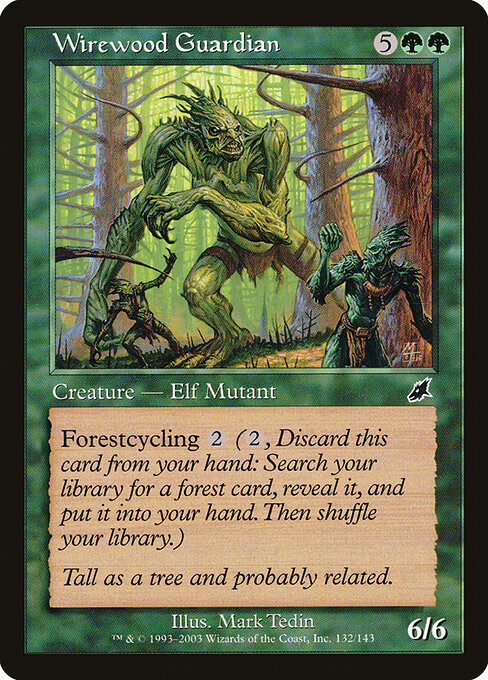 Wirewood Guardian card art