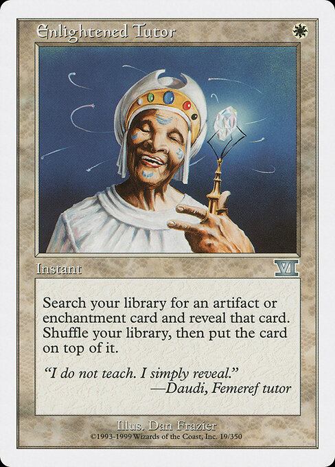 Enlightened Tutor card art