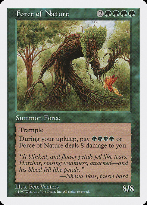 Force of Nature card art