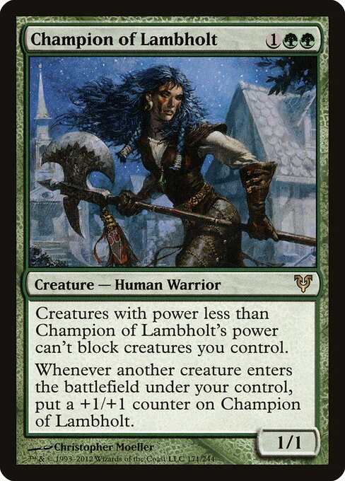 Champion of Lambholt card art