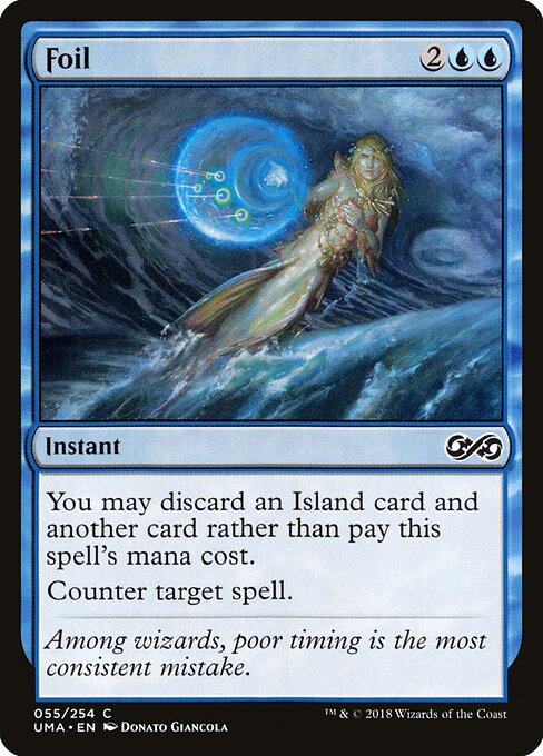 Foil card art