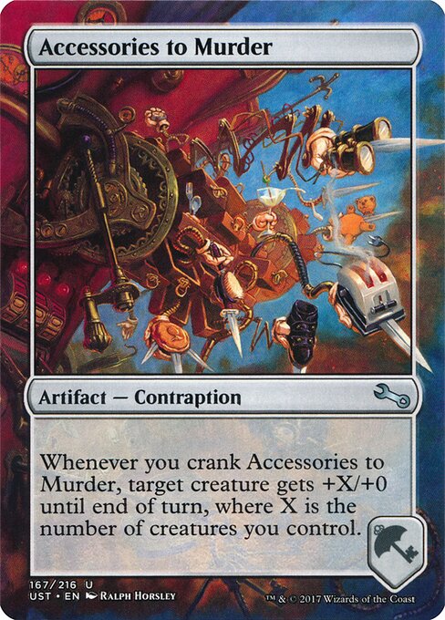 Accessories to Murder card art