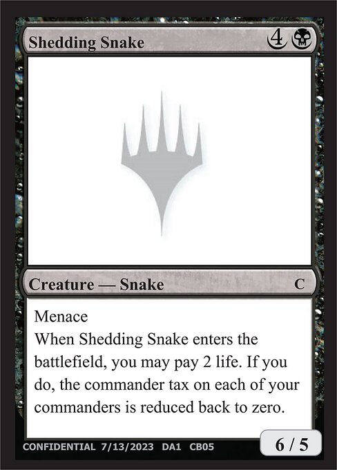 Shedding Snake card art