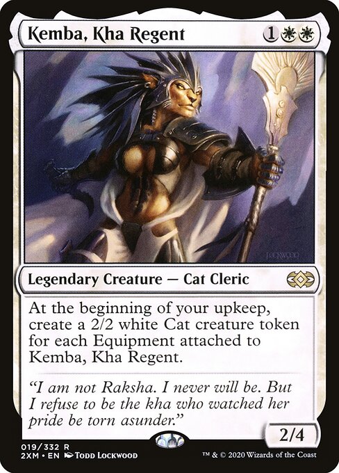 Kemba, Kha Regent card art