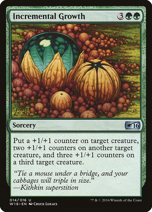 Incremental Growth card art